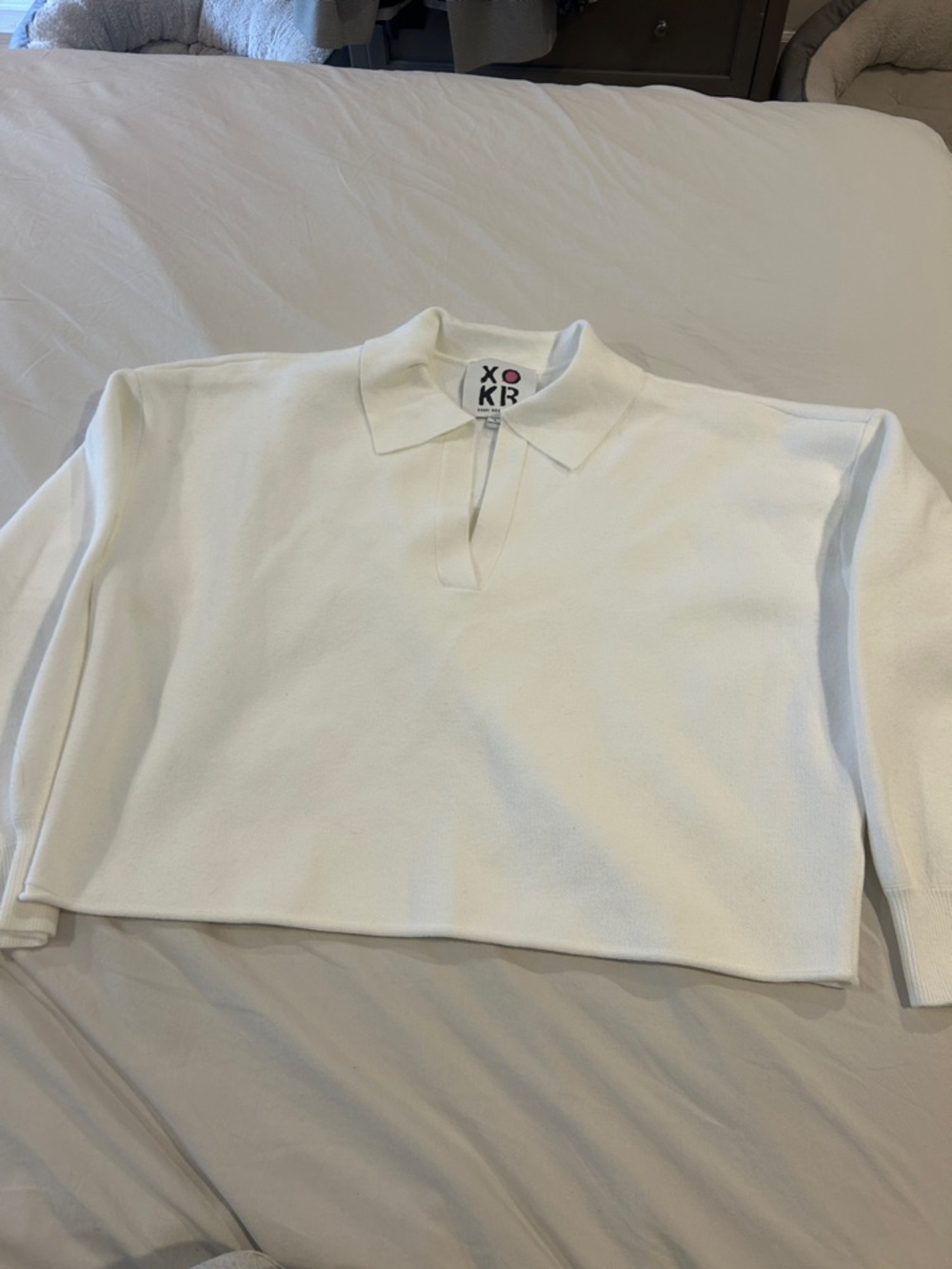 Rosenthal White sweater size large